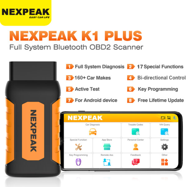 NEXPEAK K1 PLUS WIFI OBD2