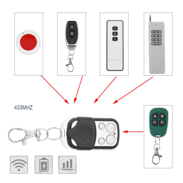 Control remoto 433MHz Garaje