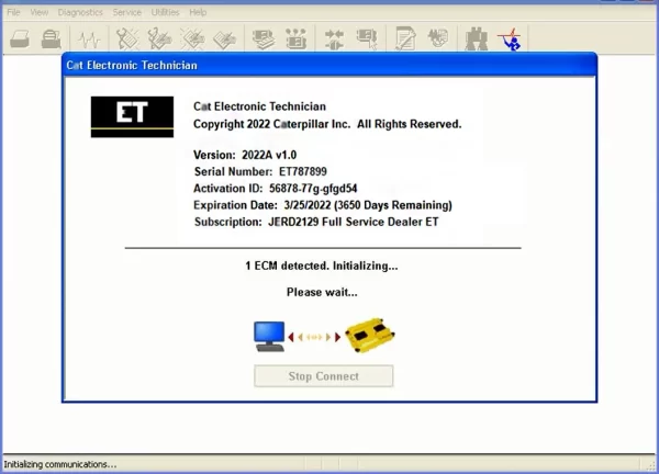 CAT COM Adaptador de Software ET3 - Imagen 5